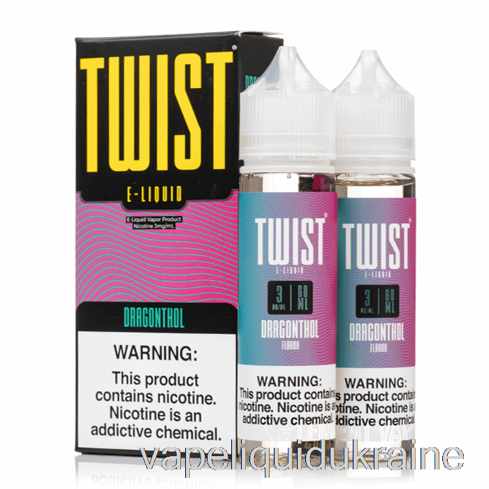 Vape Liquid Ukraine Dragonthol - Twist E-Liquid - 120mL 3mg